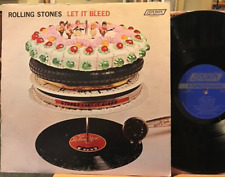 Rolling Stones Let It Bleed Vinyl LP London NPS-4 Gimme Shelter 1st Press Poster picture