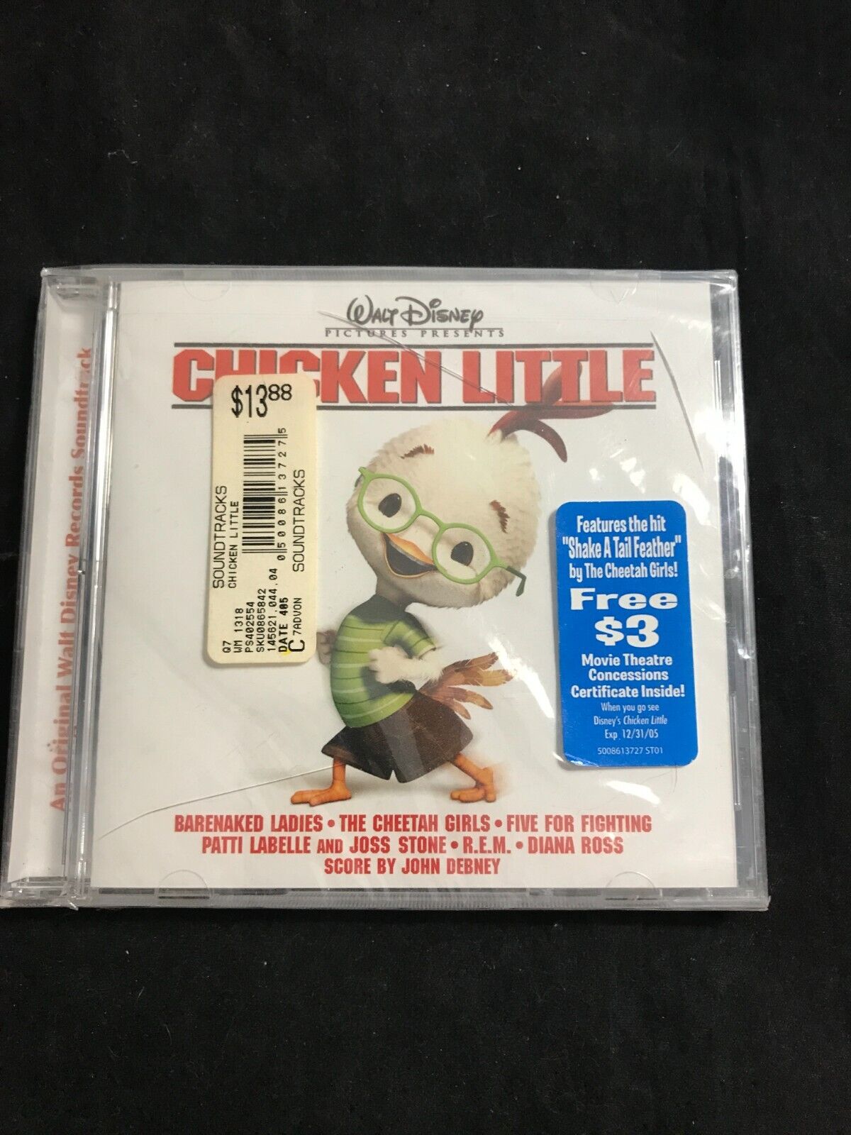 Chicken Little - Original Soundtrack - CD, Nov-2005, Disney - NEW SEALED