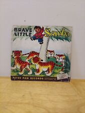 Vintage Peter Pan Record Brave Little Sambo 45RPM Record picture