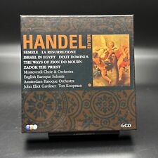 Handel Edition, Semele Israel in Egypt, Gardiner Koopman [Erato 6 CD Box Set] NM picture