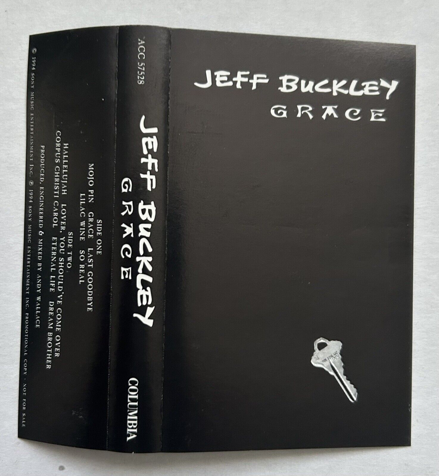 Jeff Buckley - Grace - Rare Advance Promotional Cassette Tape ACC 57528 Promo