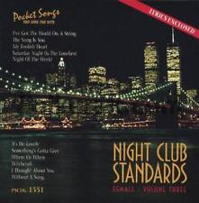 Karaoke: Night Club Standards 3 - Female - Audio CD - VERY GOOD picture