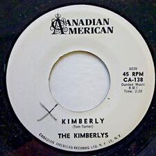 the KIMBERLYS 45 Once / Kimberly CA bubblegum pop NEAR-MINT   Jr894 picture