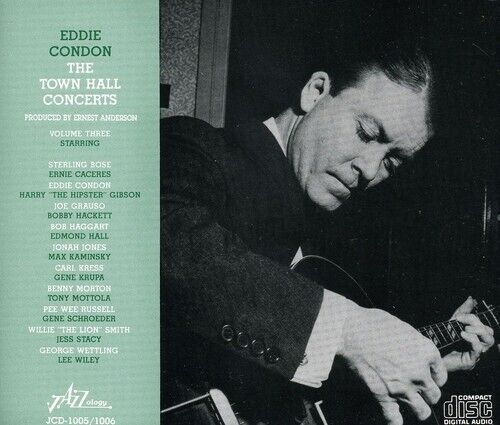 Eddie Condon ‎– The Town Hall Concerts volume three / Jazzology CD New