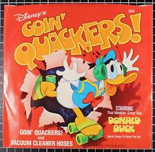 Goin Quackers Walt Disney Disneyland 45rpm Vinyl Record Donald Duck Novelty    picture