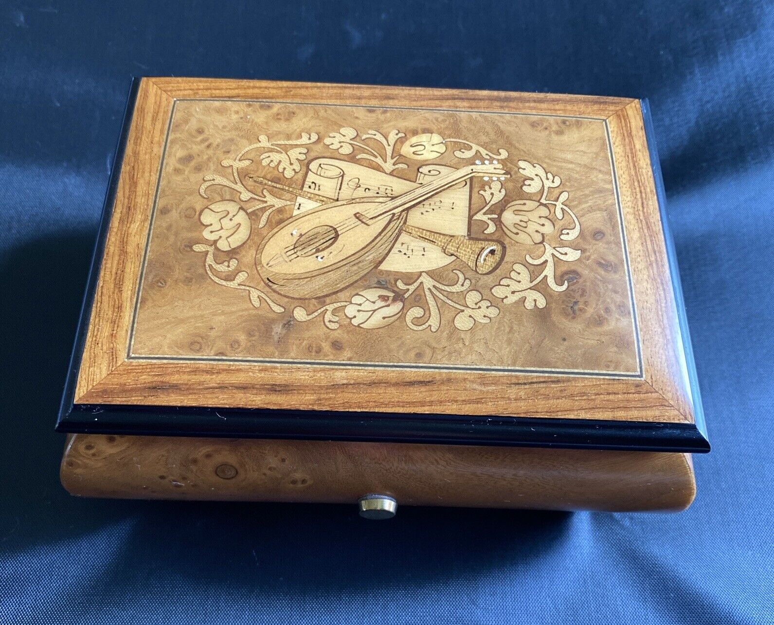 vintage music box made in italy