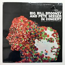 PETE SEEGER: BIG BILL BROONZY: In Concert (Vinyl LP Record Sealed) picture
