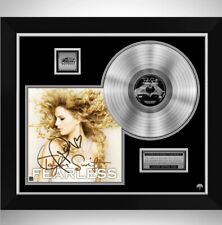 Taylor Swift - Fearless Platinum LP Rare Signature Edition Custom Frame picture