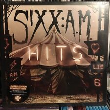 HITS (Translucent Red with Black Smoke Vinyl) by Sixx:a.M. (Record, 2022) picture