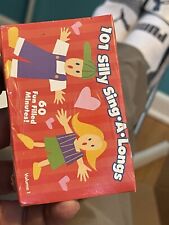 101 Silly Sing A Longs Kids Songs cassettes vintage picture