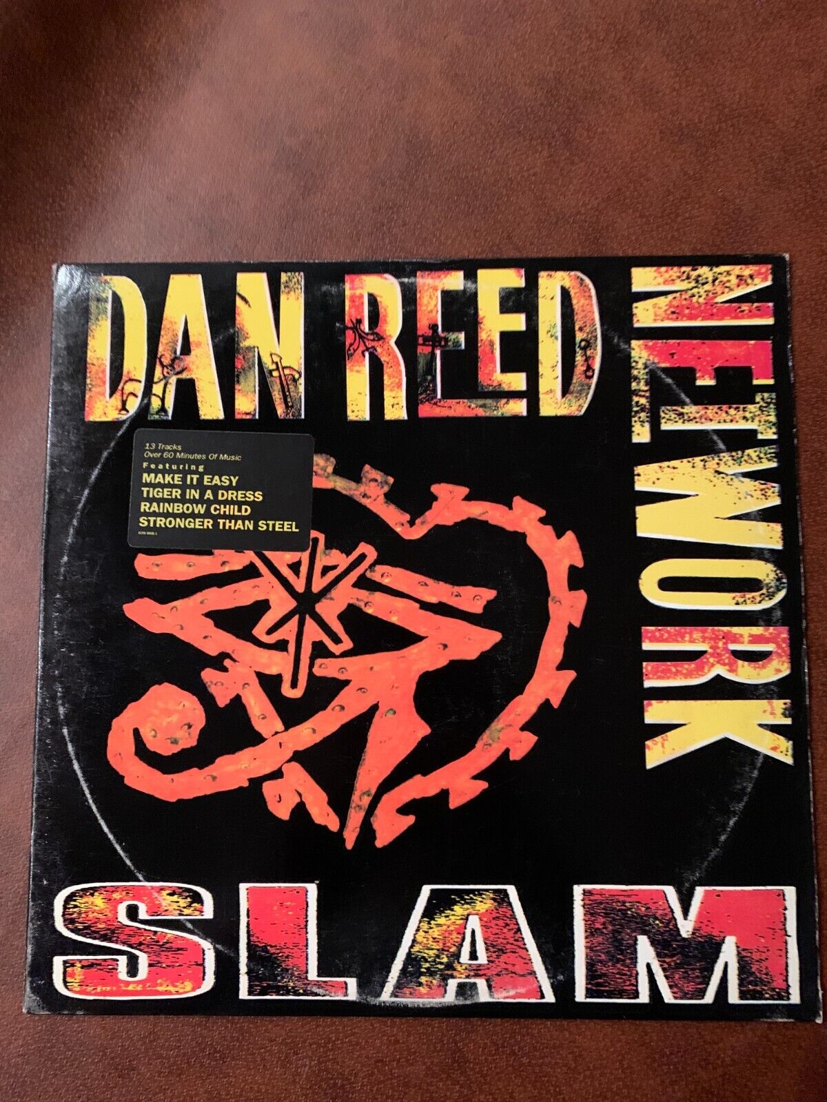 Dan Reed Network- Slam 1989 838-868-1 Vinyl 12\'\' Vintage