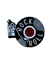 Vinyl Record enamel pin - crate digger, vinyl junkie, record collector, records picture