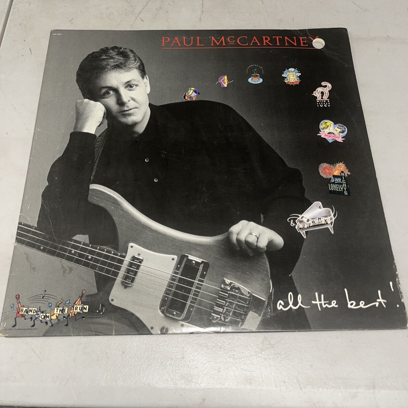 Paul McCartney all the best Vinyl Record CLW 48287