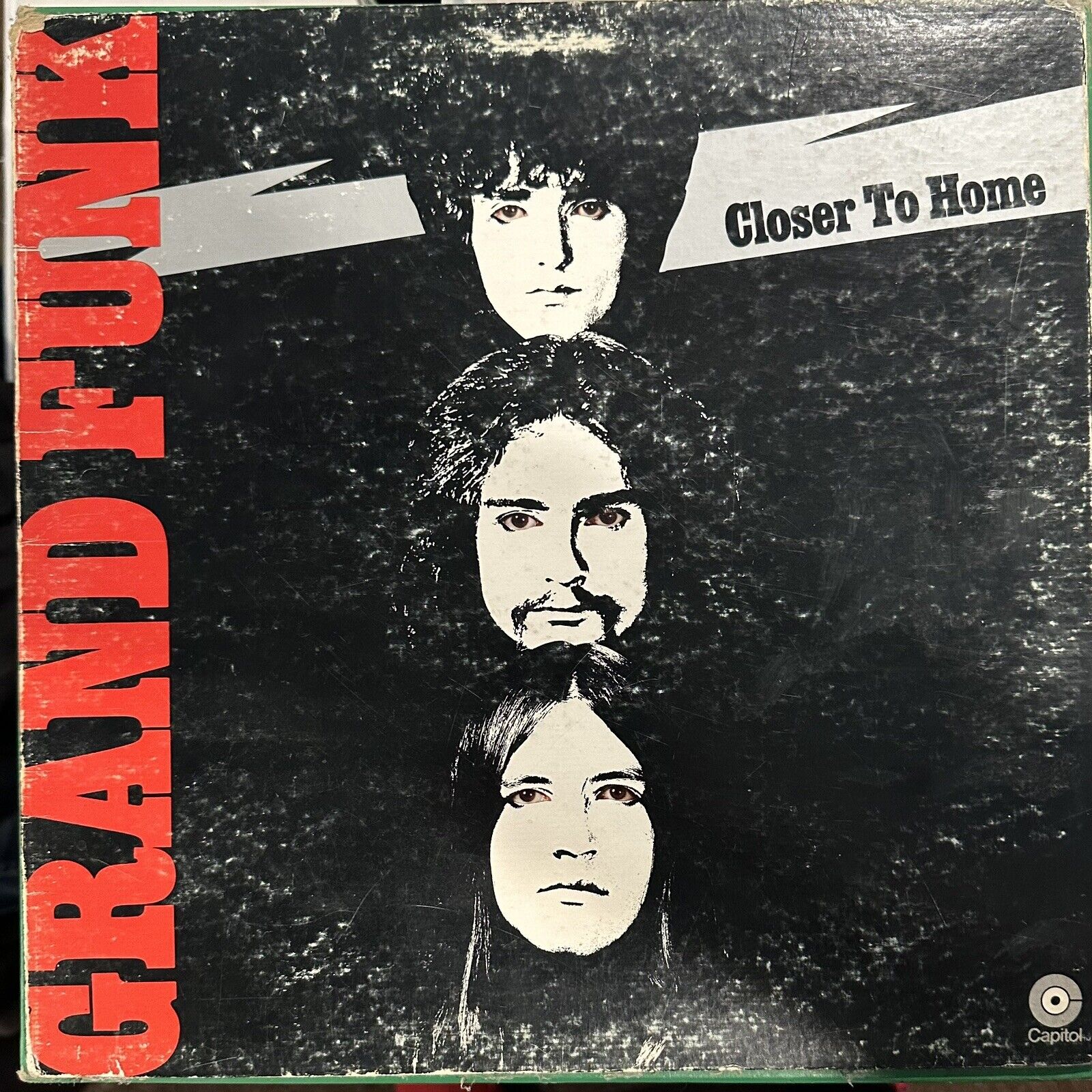 Vintage 1970 Closer to Home by Grand Funk Railroad Vinyl Japan
