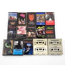 Vintage Heavy Metal Hard Rock Cassette Tapes Lot of 17 alice poisen twisted sist picture