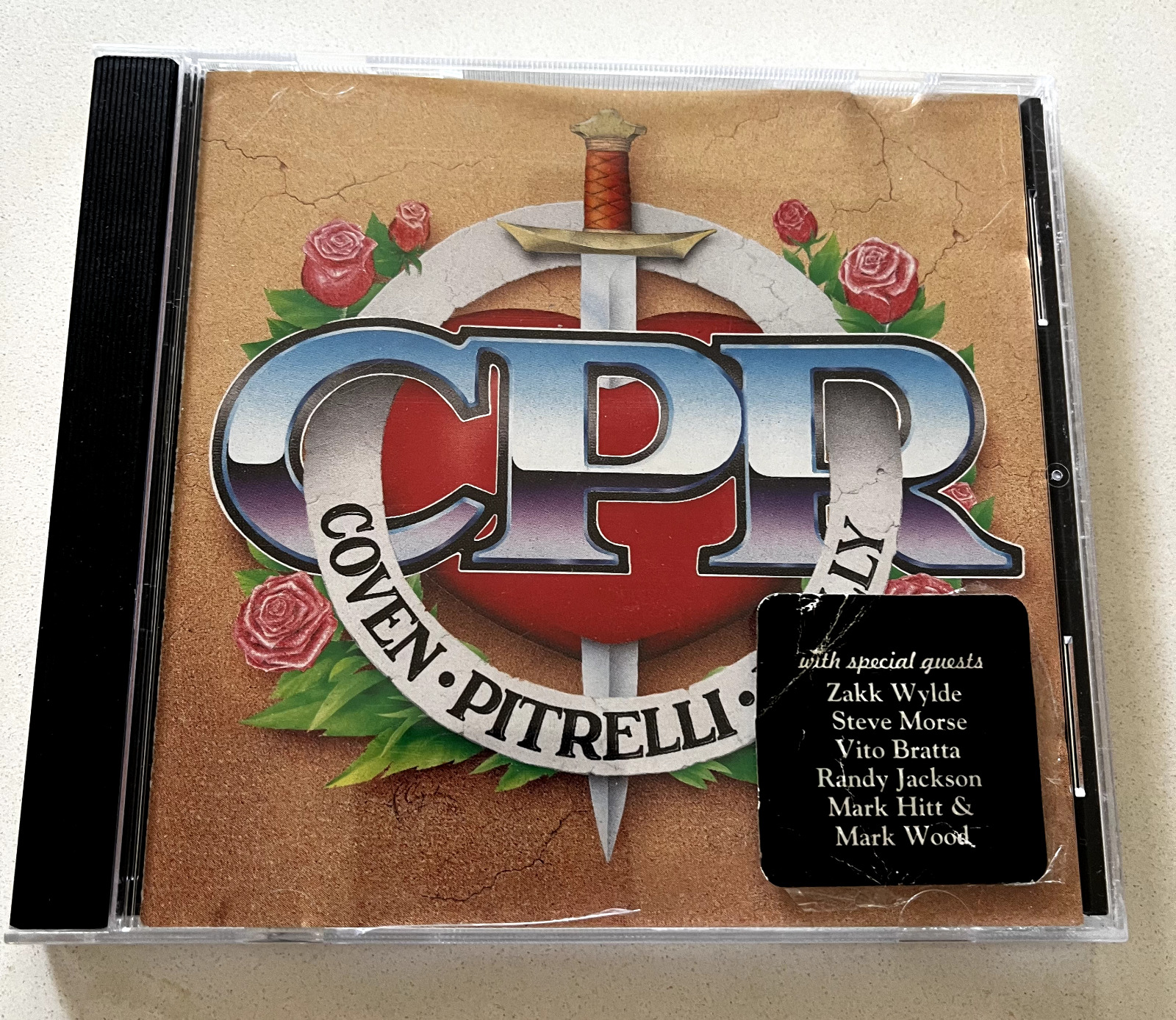 CPR  Randy Coven / Al Pitrelli / John Reilly - Zakk Wylde  Guitar Vito bratta CD