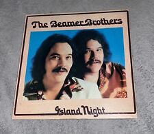 THE BEAMER BROTHERS - Island Night 1980 Vinyl LP Record Keola And Kapono Beamer picture