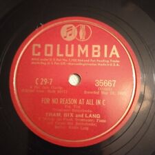 Bix Beiderbecke - Jazz As It Should Be Played DISC4 only COLUMBIA 35667 78RPM picture