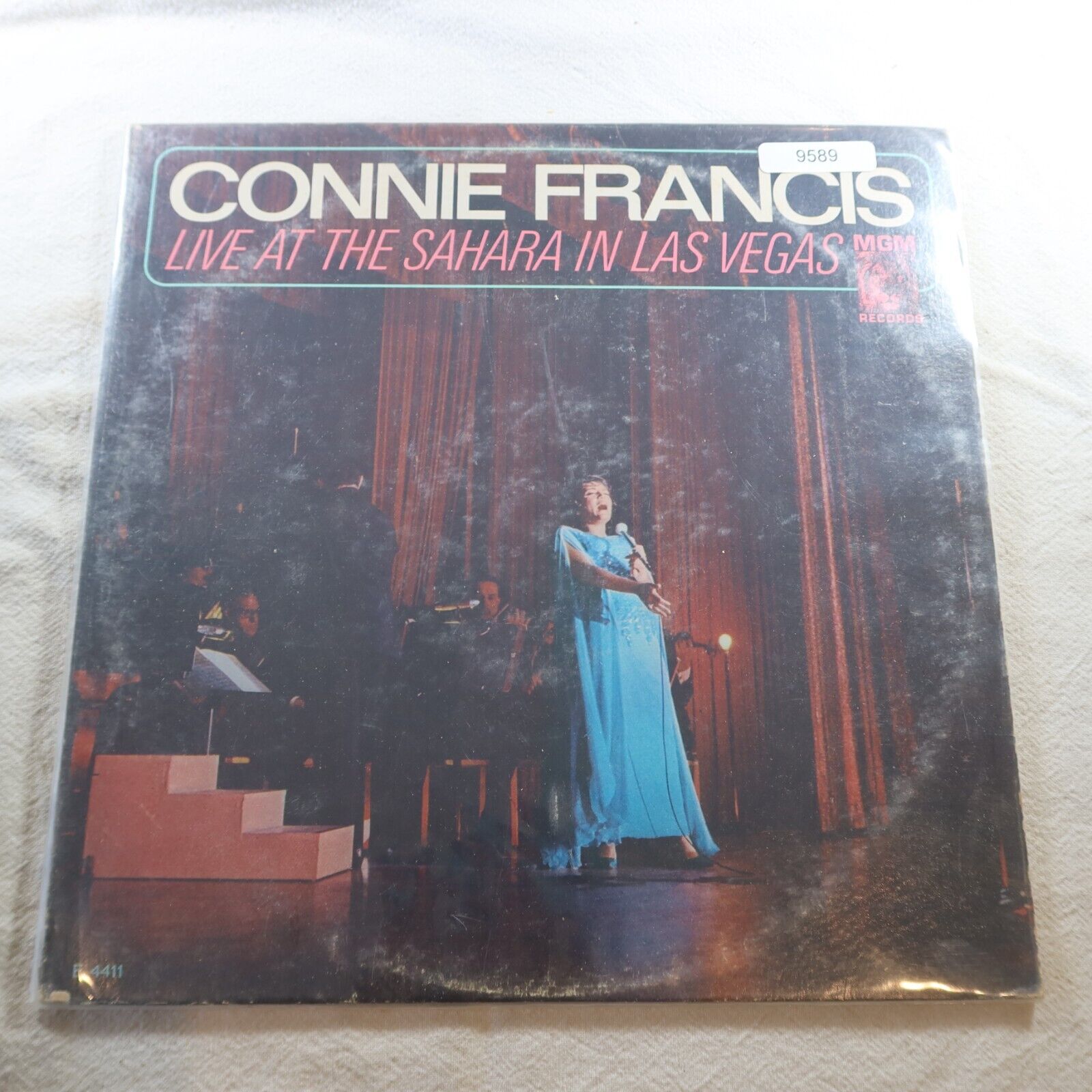 Connie Francis Live At The Sahara In Las Vegas   Record Album Vinyl LP