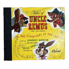 Vintage 1940s Disney Tales Of Uncle Remus Johnny Mercer 10