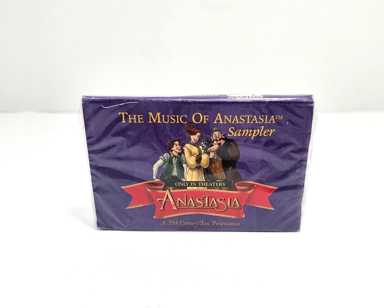 The Music of Anastasia Sampler Cassette Brand New Sealed Vintage 1997