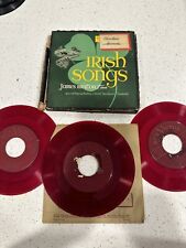 JAMES MELTON Irish Songs 7” -45 Rpm  3-Disc Book Set RCA/Victor M-1090 picture
