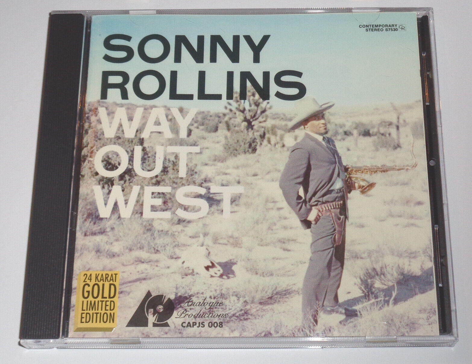 Sonny Rollins Way Out West Gold CD Analogue Productions Doug Sax Mastering