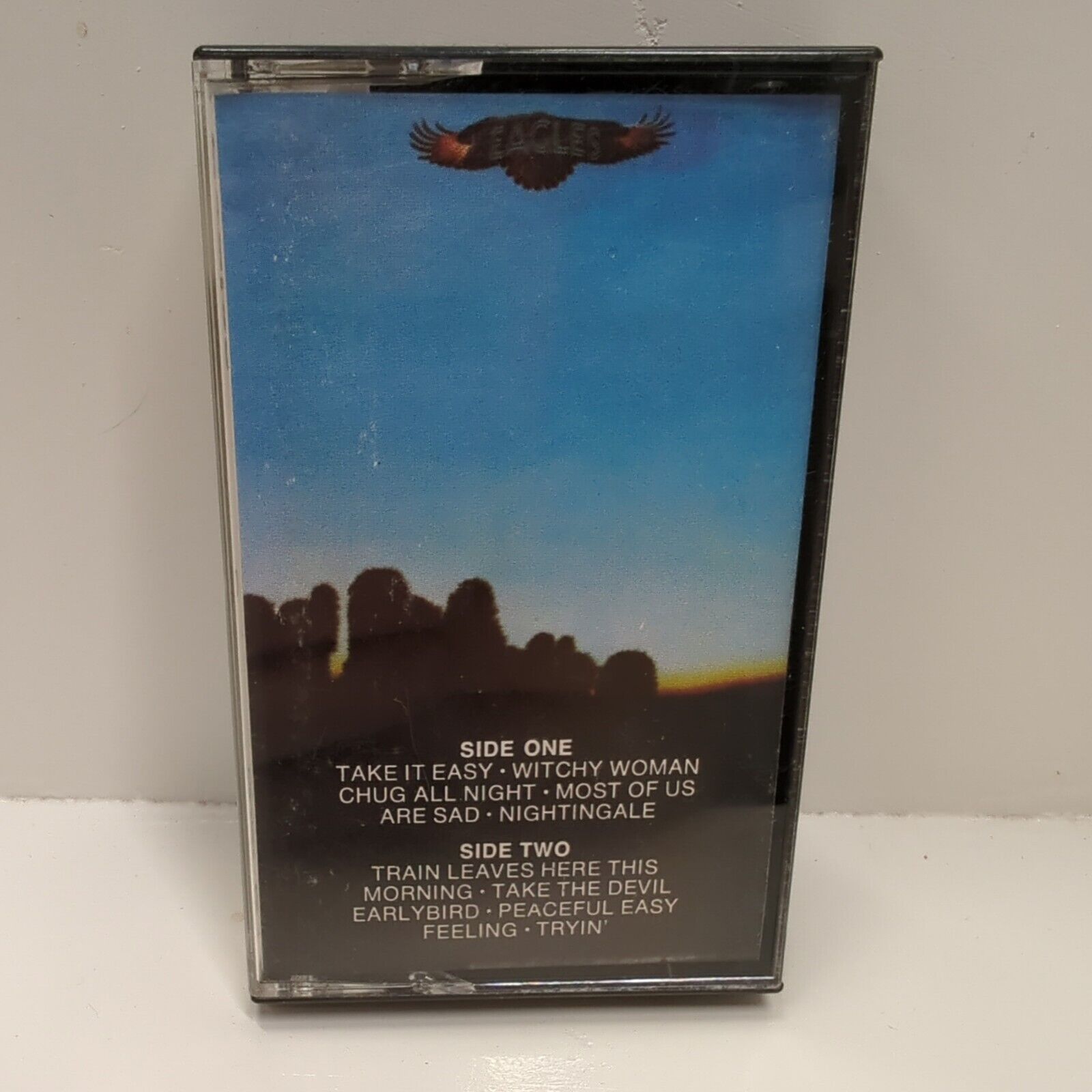 Vintage 1972 Cassette Tape Eagles Self Titled Album Asylum Records
