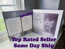 Taylor Swift The Tortured Poets Department Vinyl LP Hand Signed Insert SHIP FAST picture