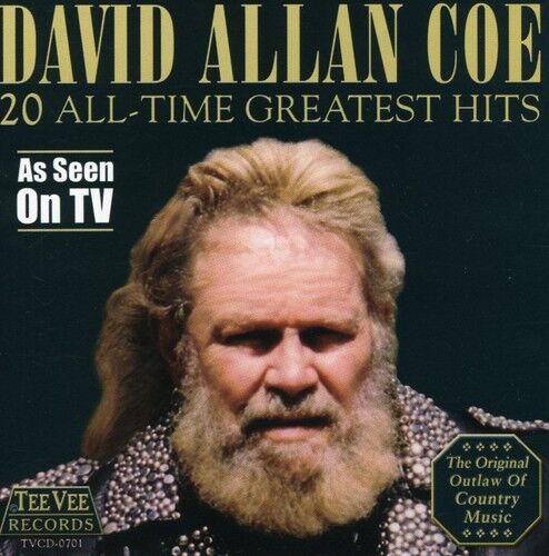 David Allan Coe - 20 All-Time Greatest Hits [New CD]