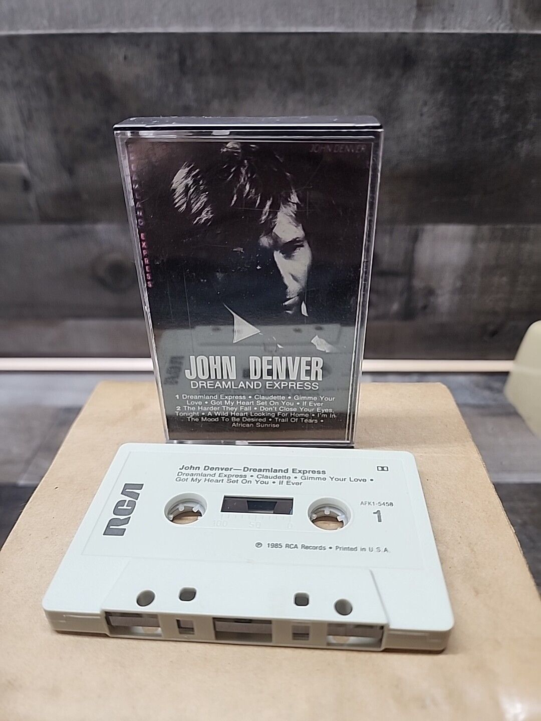 John Denver Dreamland Express Audio Cassette Tape 