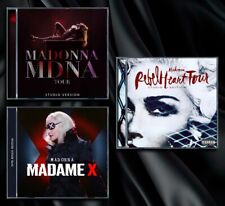 Madonna MDNA, Rebel Heart Tour, Madame X Tour Studio Edition CDs (3) picture