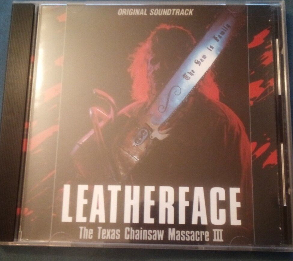LEATHERFACE- Texas Chainsaw Massacre 3 (III) Soundtrack CD; Excellent Condition