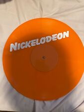 vinyl record nickelodeon orange logo “not playable “ retro 90s vintage picture