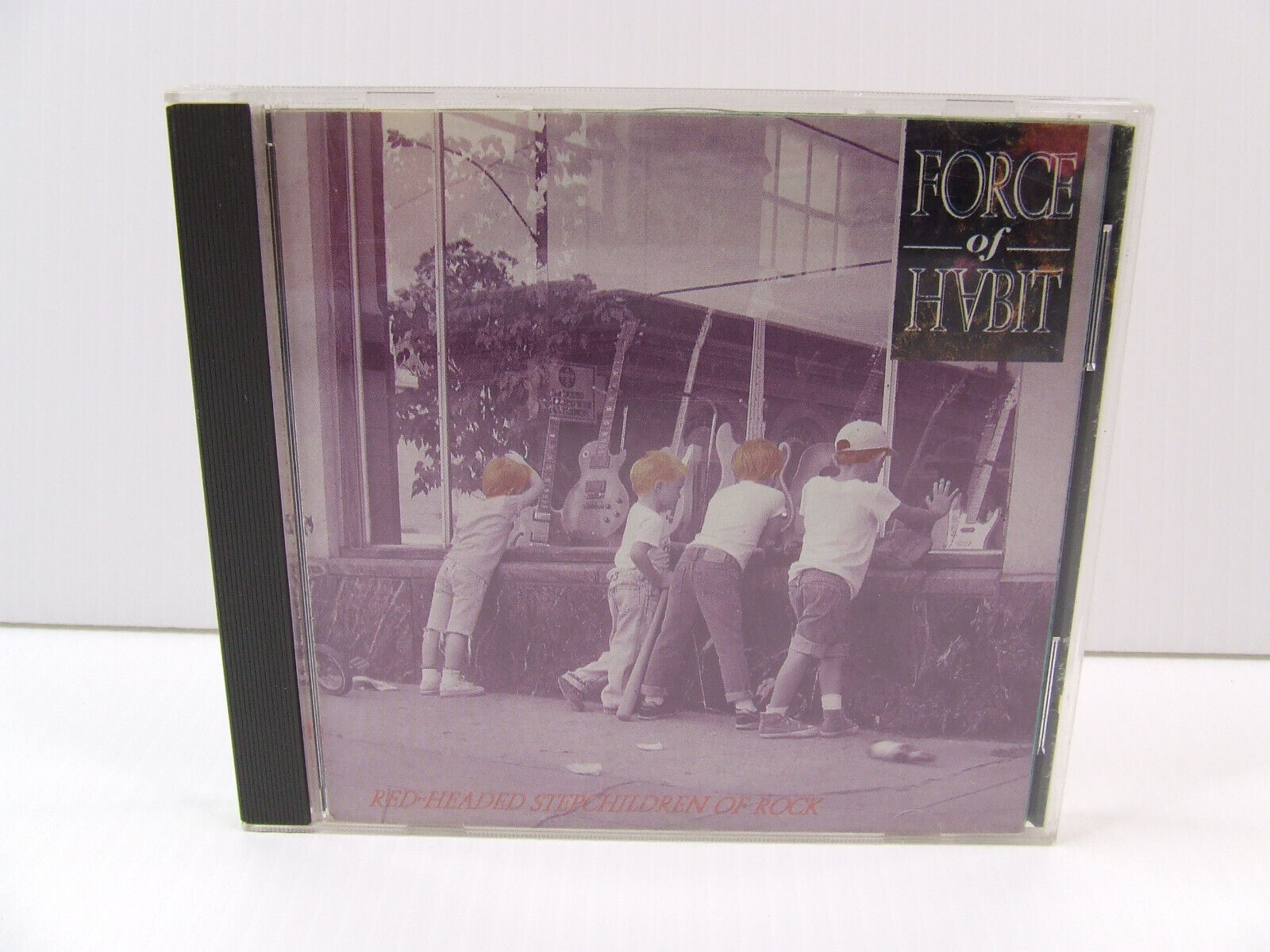 Force of Habit - Red-Headed Stepchildren of Rock (CD, 1989 Riffish) Rare CD