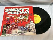 Vintage “Snoopy's Christmas” Record SX1731, Jingle The Christmas Mouse VG+ picture