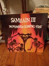 Samhain - November Coming Fire 1986 US 1st - Vinyl LP Punk Danzig Misfits Goth picture