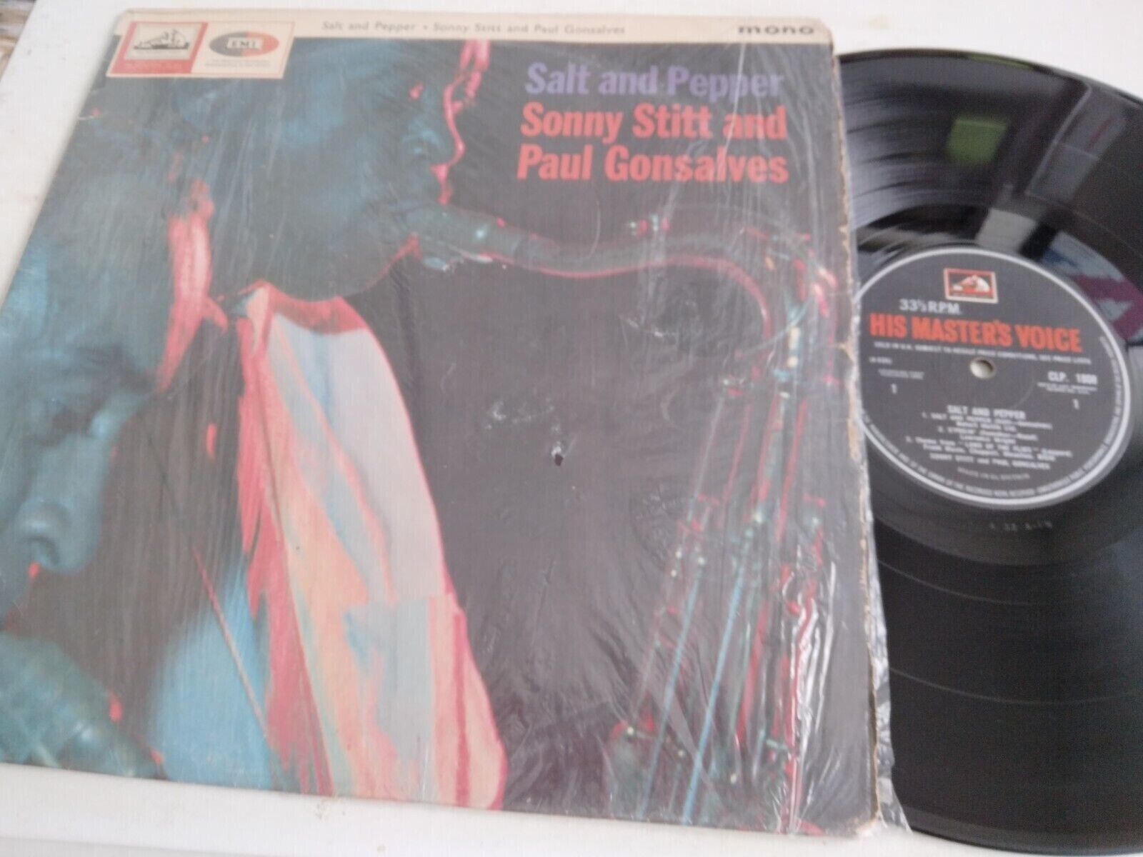 Sonny Stitt And Paul Gonsalves ‎– Salt And Pepper - Vinyl LP 1964 UK Copy