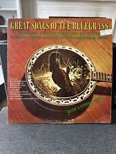 HANK HILL / STANLEY ALPINE Great Songs Of Bluegrass PALACE RARE VINYL LP Good picture