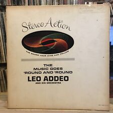 [JAZZ]~EXC LP~LEO ADDEO And His ORCHESTRA~The Music Goes Round And Round~[1961~R picture
