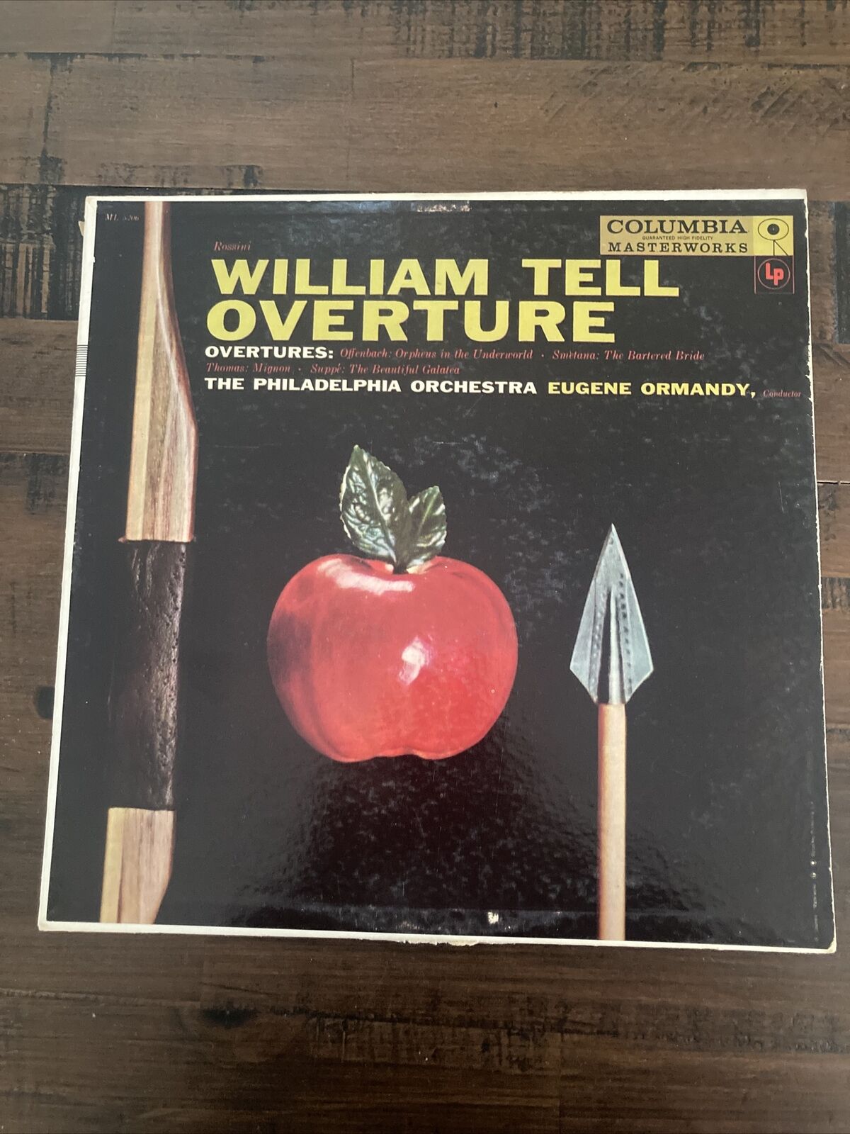 Rossini: William Tell Overture The Philadelphia Orchestra. Eugene Ormandy LP