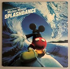 Mickey Mouse Splashdance, Walt Disney Productions Vinyl Record LP, VINTAGE 1983 picture