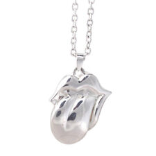 The Rolling Stones Silver Tongue Necklace picture