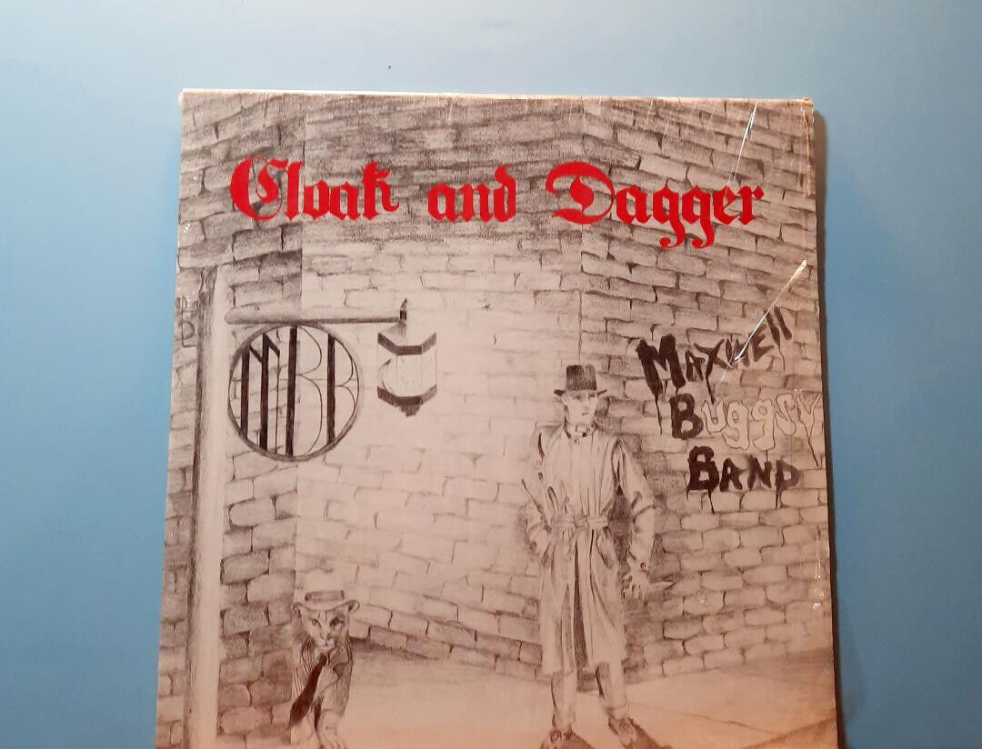 MAXWELL BUGGSY BAND CLOAK AND DAGGER INDIE HARD ROCK VINYL RECORD LP SHRINK WRAP