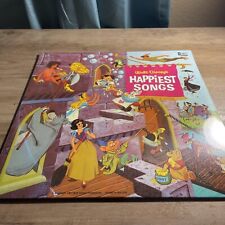 Walt Disney's Happiest Songs 1967 LP Record DL-3509 Gulf Oil Advertising Nos picture