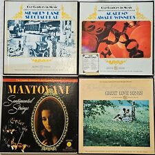 Vintage 14 LP Lot #187: 4 Longines Symphonette Box Sets Mantovani Academy Love picture