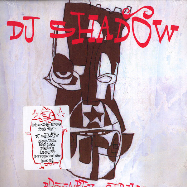 DJ Shadow Preemptive Strike Vinyl Record VG/VG+