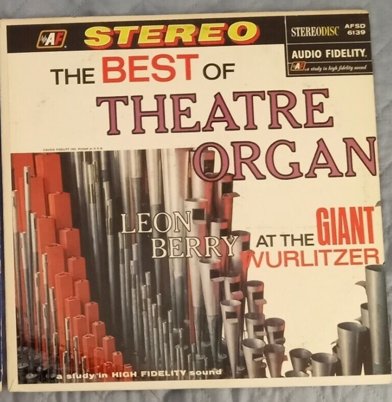 Leon Berry at the Giant Wurlitzer- Best of Theatre ORGAN +Shpg Deal