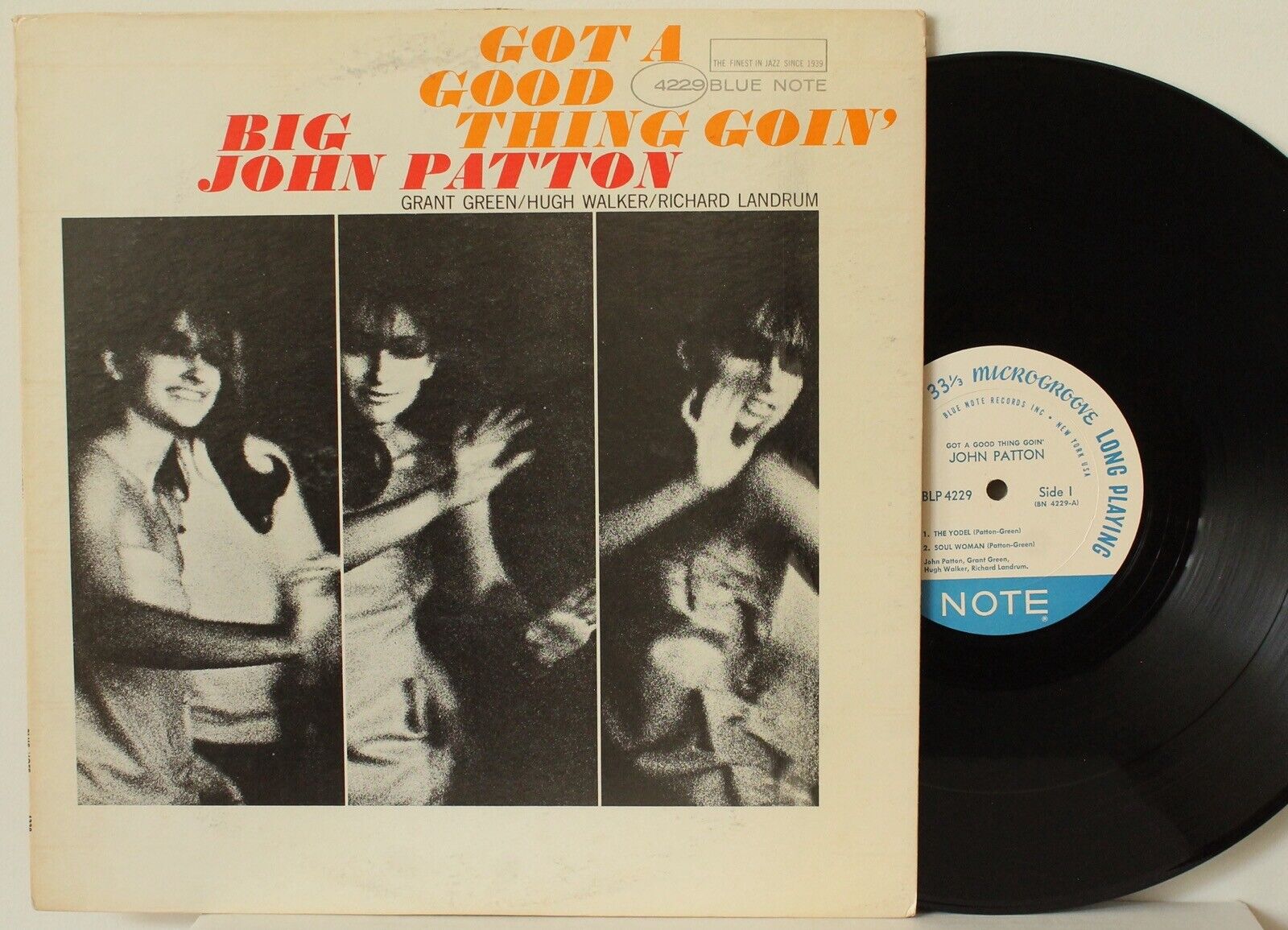 Big John Patton LP “Got A Good Thing Goin” Blue Note 4229 ~ NY, RVG ~ VG++