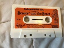 Vintage Tele-Story Beauty and the Beast 1975 Superscope Cassette Tape NO BOOK picture